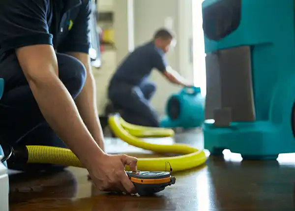 water damage restoration service Allouez